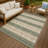 Machine Washable Indoor/Outdoor Chantille ACN2465 Stripes Rug-1249815848-1249815857