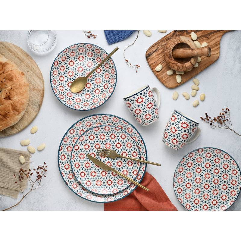 Stella Piece Dinnerware Set - Service for 4