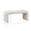 Banc Boucle crème l 42 po