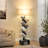 57" LED Tree Floor Lamp with Bookcase and Remote Control-114235638-114235641