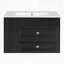 Meuble-lavabo mural 30 po avec 2 tiroirs-708300658
