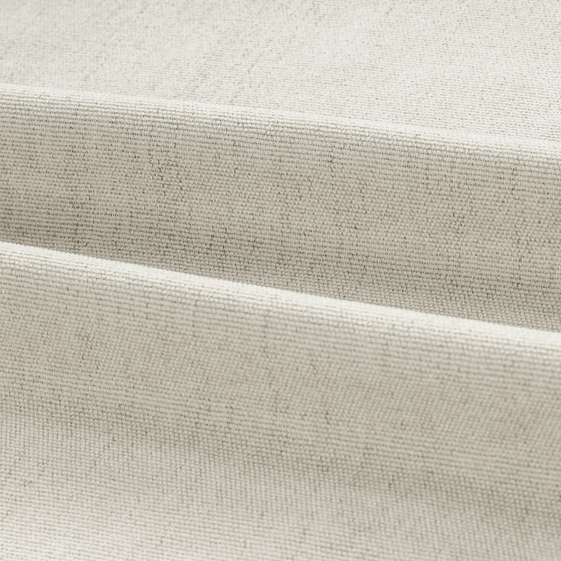 Chenille Blackout Back Tab Curtain Pair(2 panels), 52" W x 84" L, Cream
