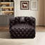 Canapé modulaire rembourré avec repose-pieds 48,4 po