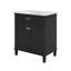 Meuble-lavabo 30 po avec lavabo en céramique-1023381268