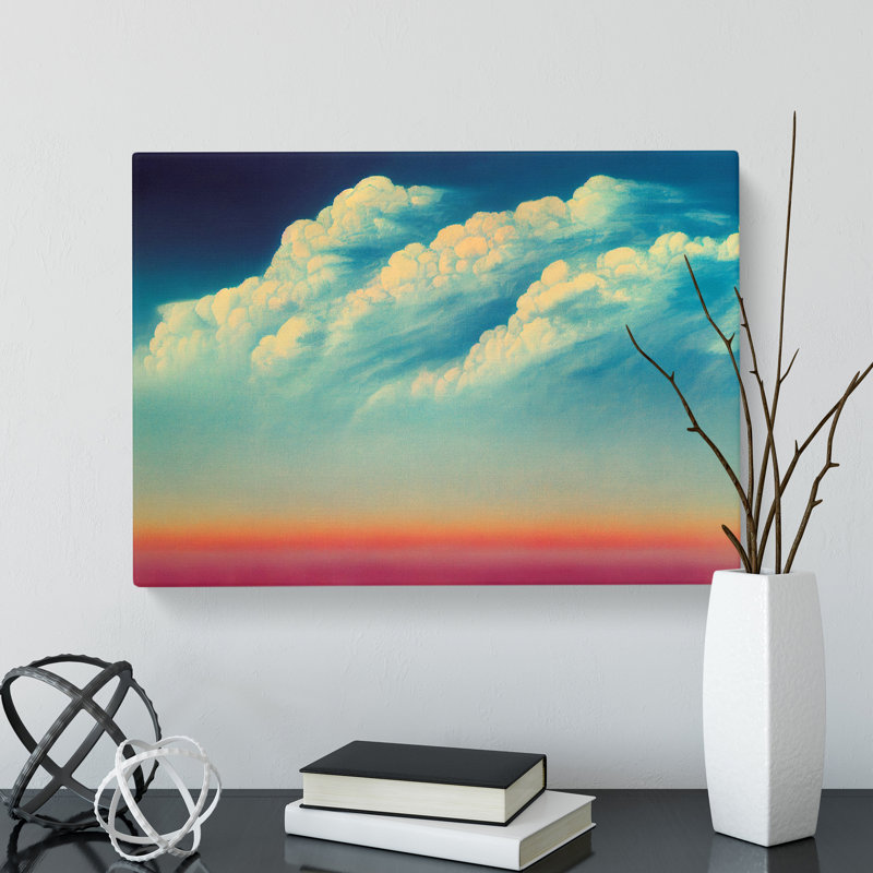 Splendid Clouds - Wrapped Canvas Print, 35cm H x 50cm W x 3cm D