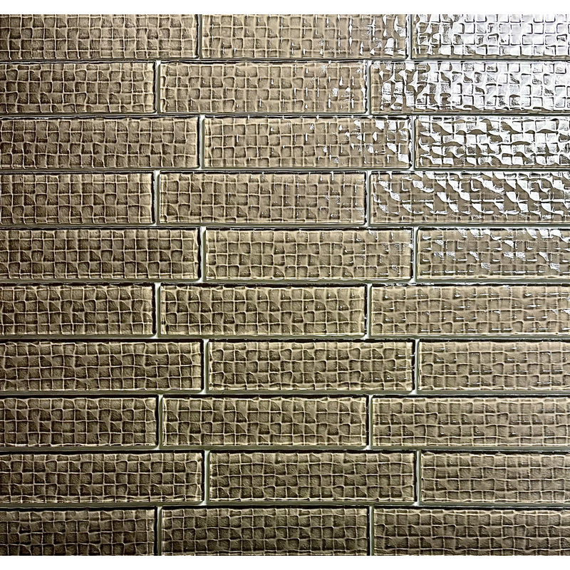 Carrelage mural décoratif de cuisine et de salle de bain Metro, Brun olive