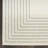 Ebern Designs Bonnert Ivory Grey Modern Indoor Rug-1091518222
