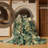 Machine Washable Botanical Beige Area Rug-1534111454