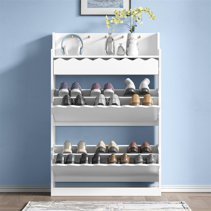 12 Pair Shoe Storage Cabinet