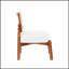 Ensemble de 2 chaises longues modernes avec dossier tissé, structure en bois robuste et design minimaliste élégant pour des sièges polyvalents