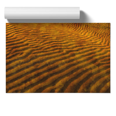 Sand Patterns Painting - Frameless Print