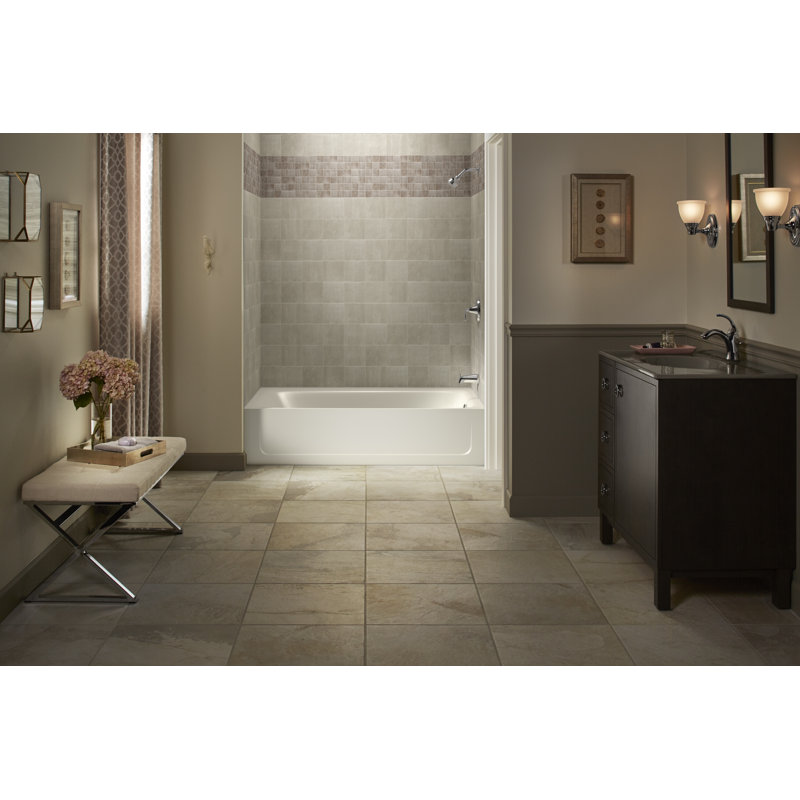 Forte 1 Light Indoor Bathroom Wall Sconce, Position Facing Up or Down, UL Listed, Polished Chrome