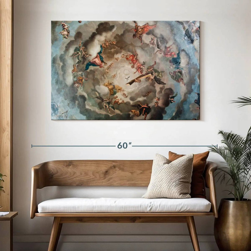 Leisha Renaissance Sky, 32" H x 48" W