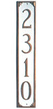 Lily 5-Line Lawn Address Sign