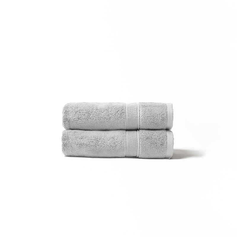 Luxe Hand Towels, Gray