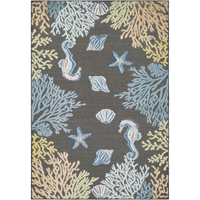 Ballycastle Indoor / Outdoor Rug, Rectangle 7'10" x 10'