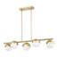 Lustre linéaire à 5 lumières Trombetta-916673095