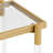 Lennie Metal & Glass Console Table-437976567-437891550