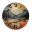 Horloge murale en bois massif Minke-1269372103