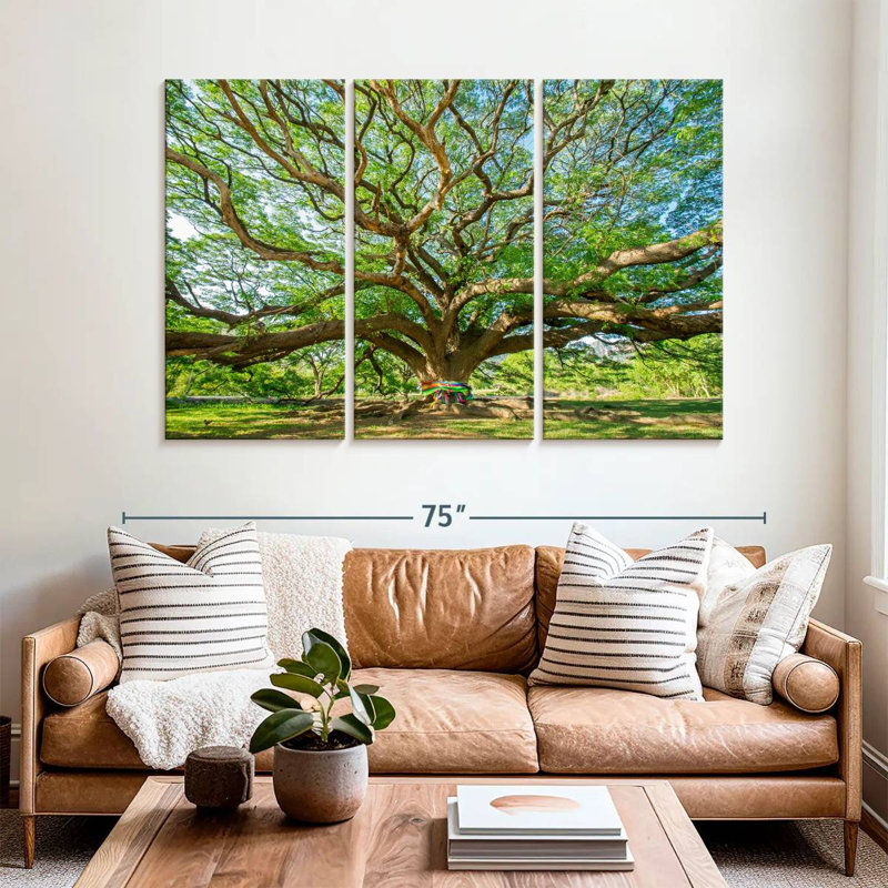 Harnek Old Tree, 42" H x 65" W