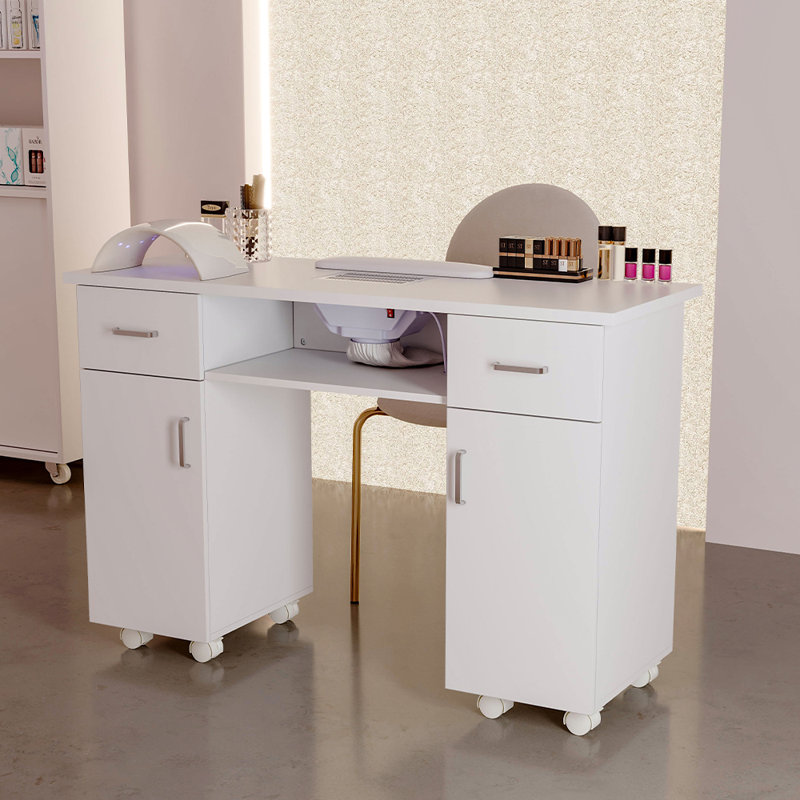 Wood Makeup Organizer