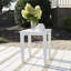 Table d'appoint en aluminium Lilah