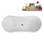 Bac autoportant 71 po avec drain interne Streamline-112235480