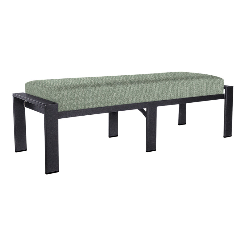 Studio Outdoor Bench, Graphite, Sahara Cafe