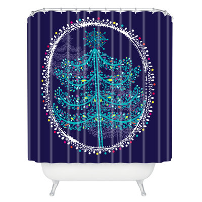 Henriques Floral Shower Curtain