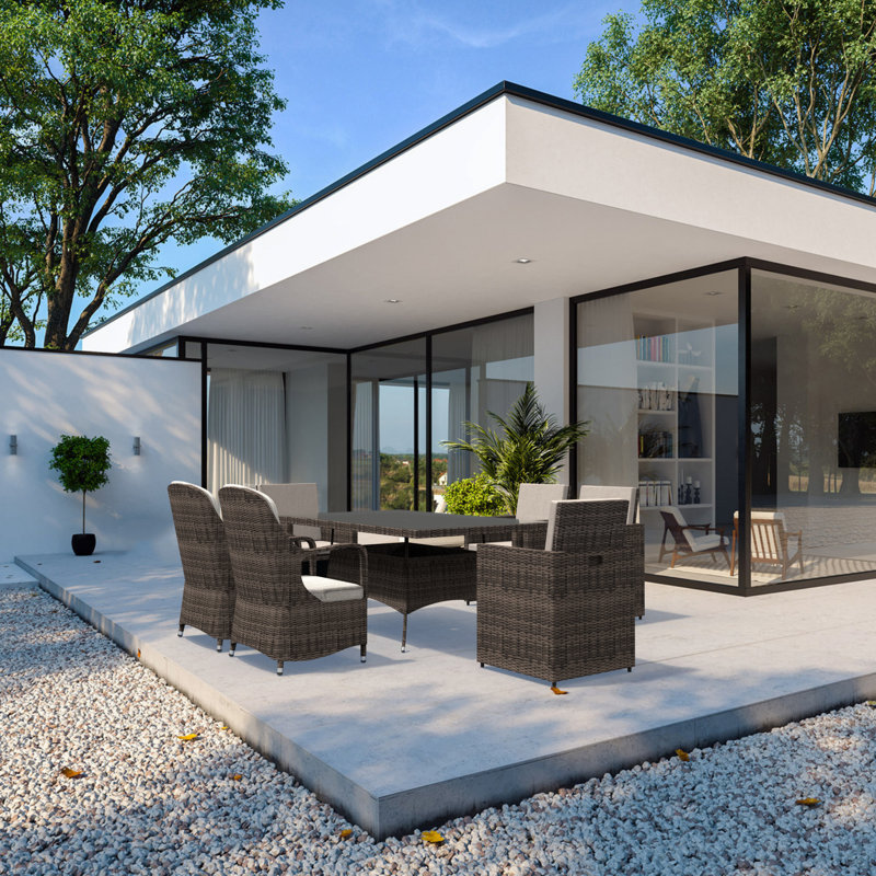 Ensemble de salle à manger rectangulaire pour 6 personnes 62,99 po