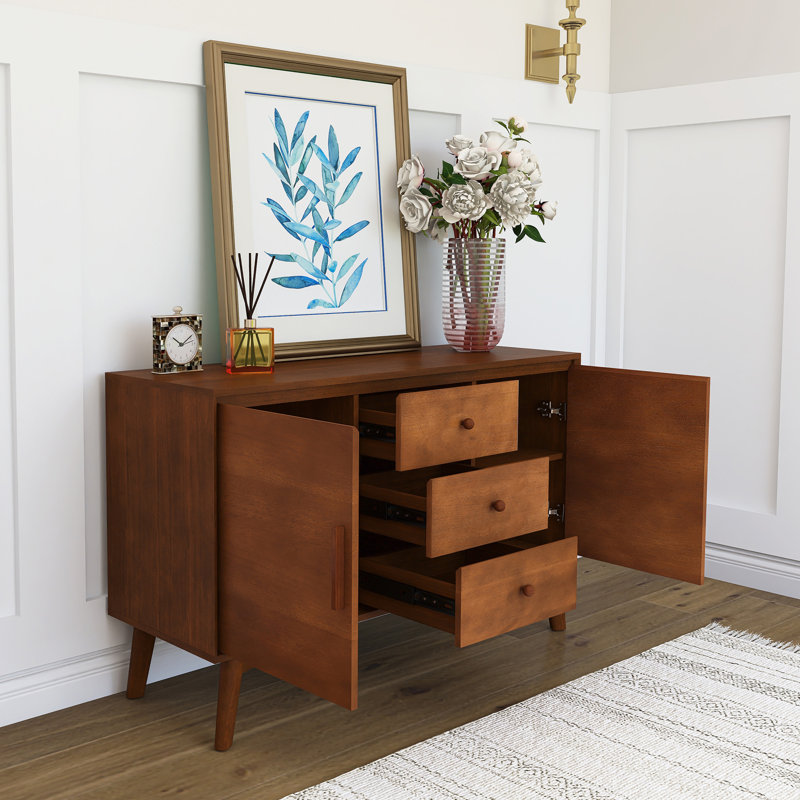 Buffet 47,25 po Mid Century 
