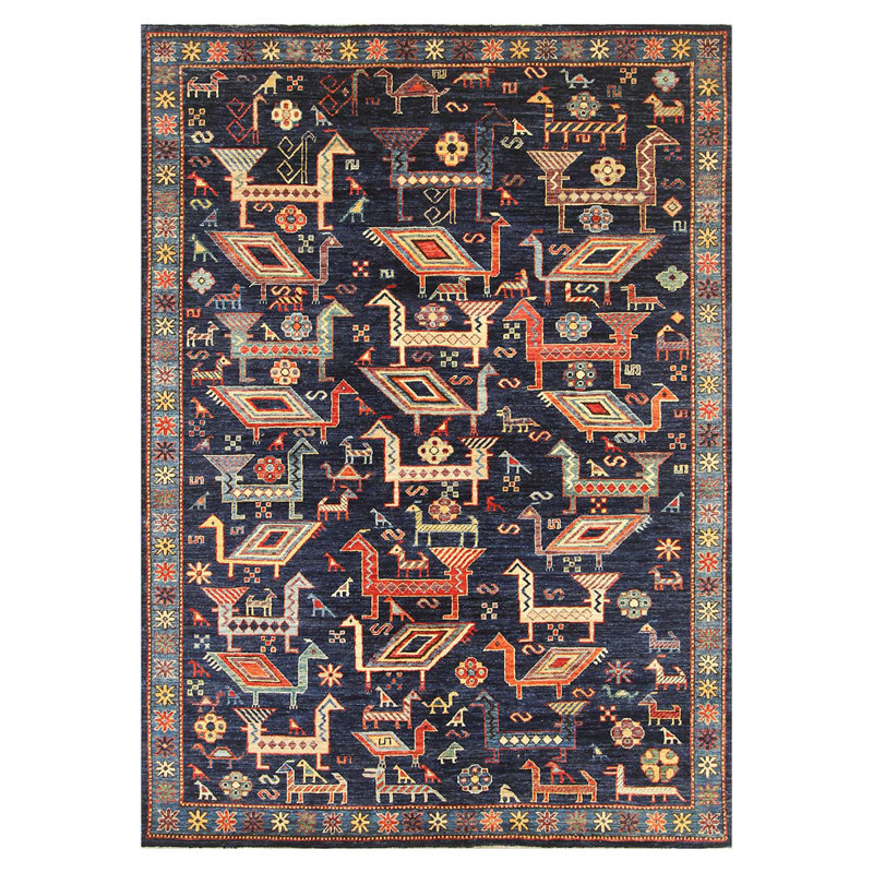 Wool Oriental Area Rug