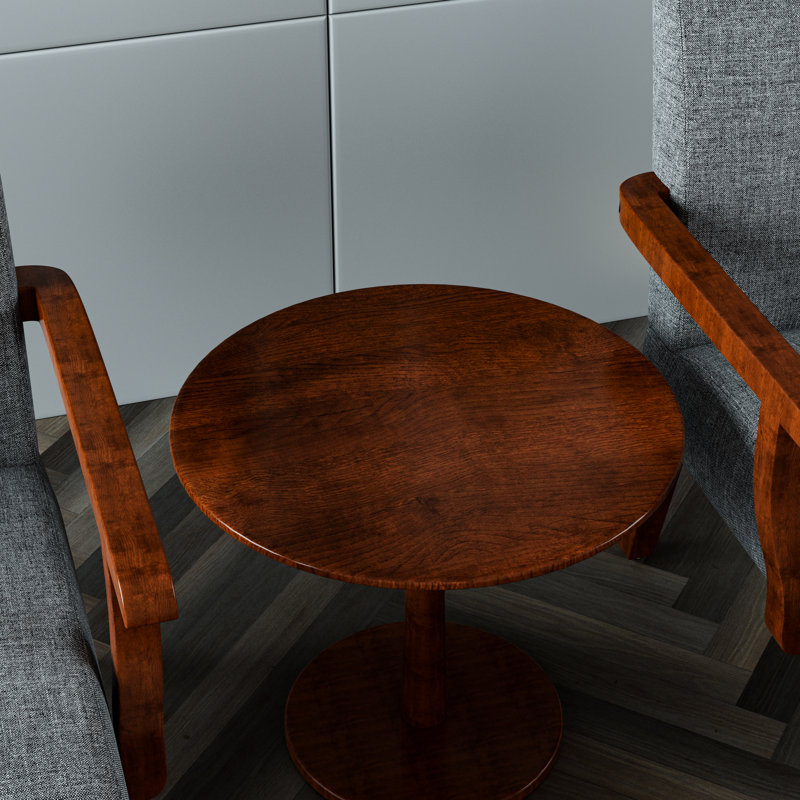 Chaise avec accoudoirs et bureau Exquis