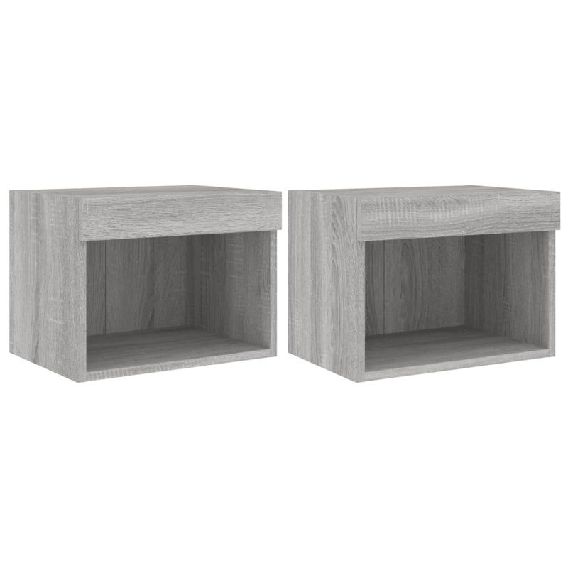 Baro TV Stand, Grey Sonoma