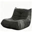 Meuble de salon d'appoint en microfibre capitonné à boutons-172557373