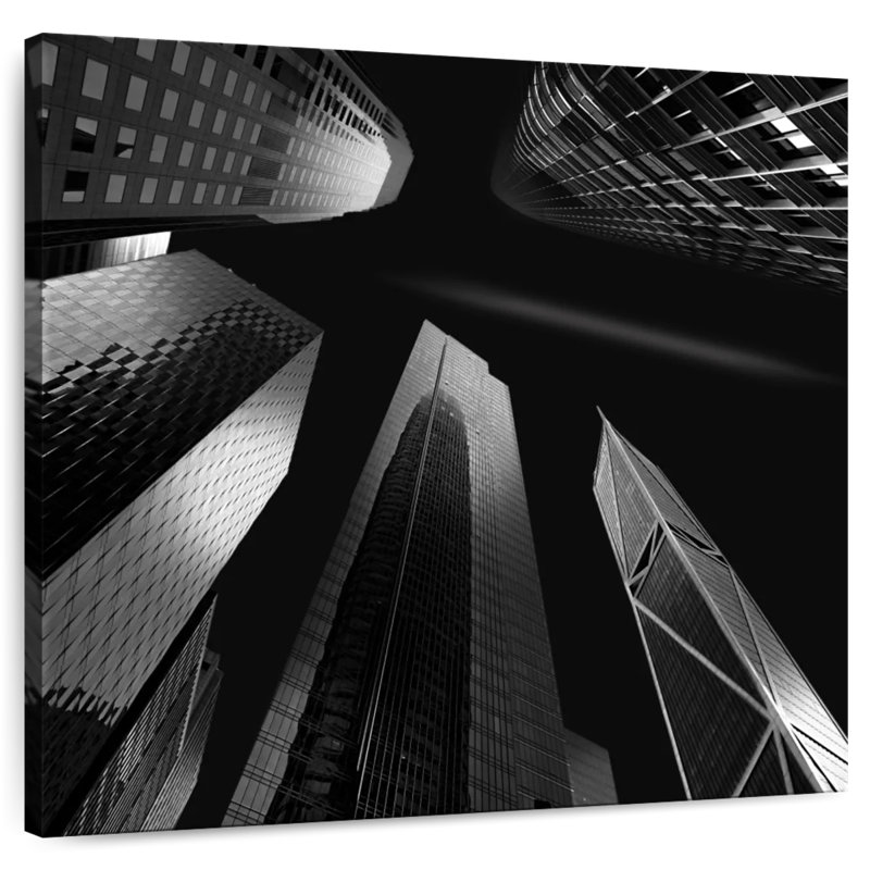 Lilie Towering Skyscrapers I, 10" H x 10" W