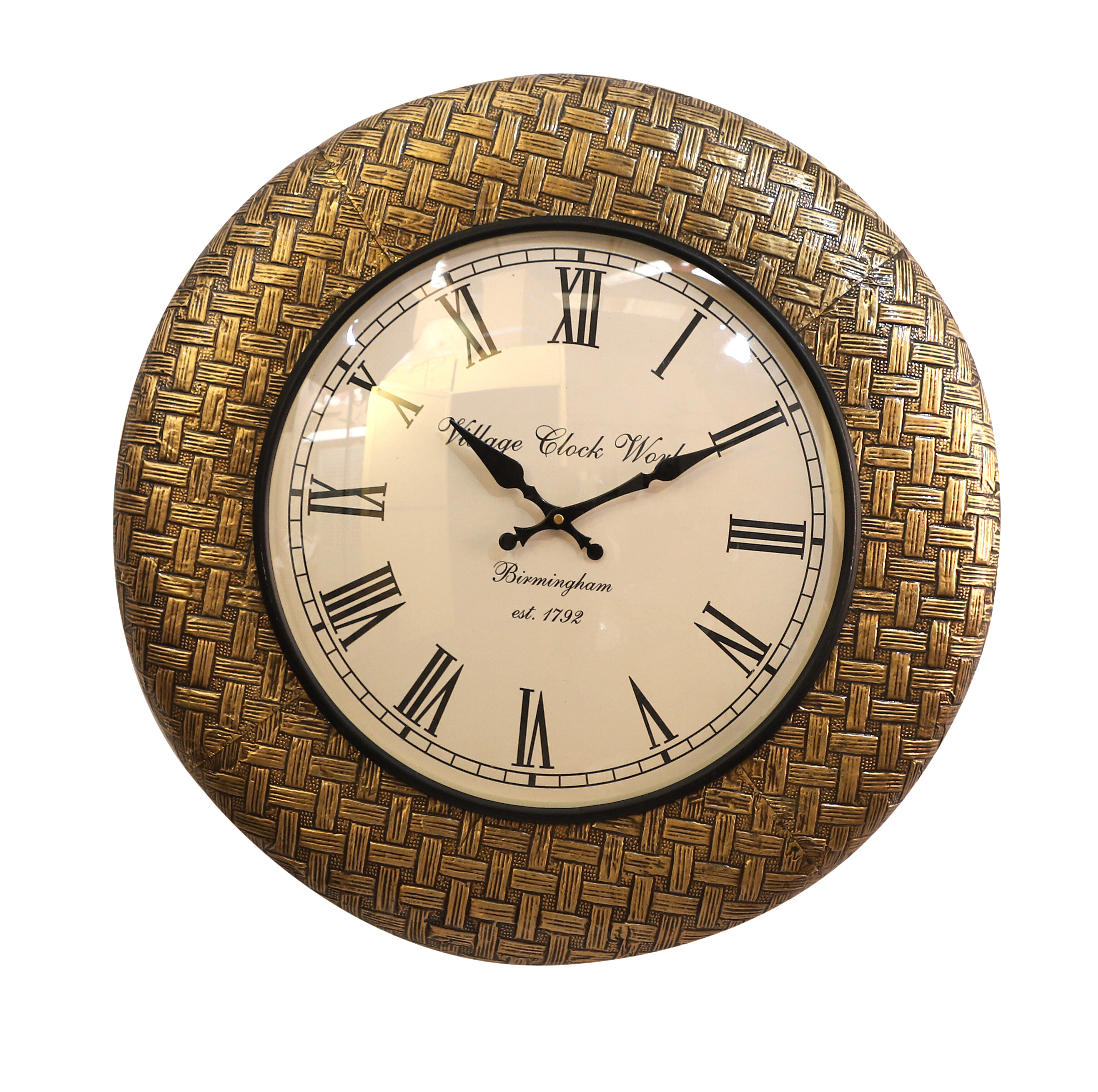 Lavish Touch Riva Clock | Wayfair