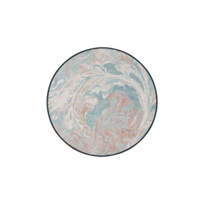 Machine Washable Gray Area Rug