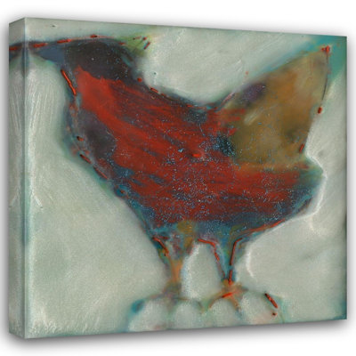 ArtDirect Jachimiec, Sue Gallery Wrapped Canvas Art Titled: Caw II