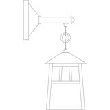 Raymond - Light Outdoor Wall Lantern