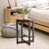Yeary Concrete Top End Table