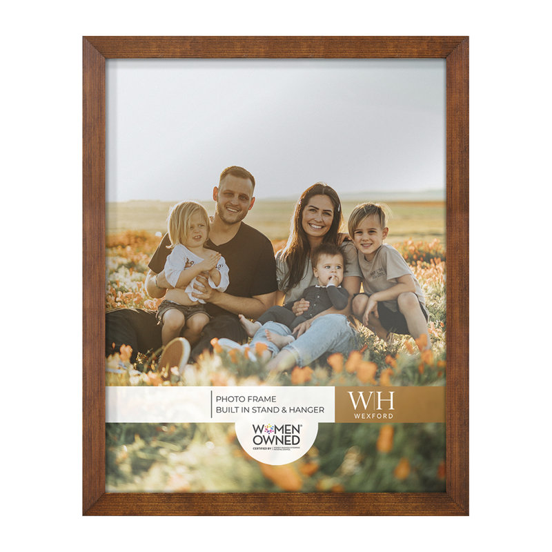 Wood Picture Frame, 11" x 14", Walnut