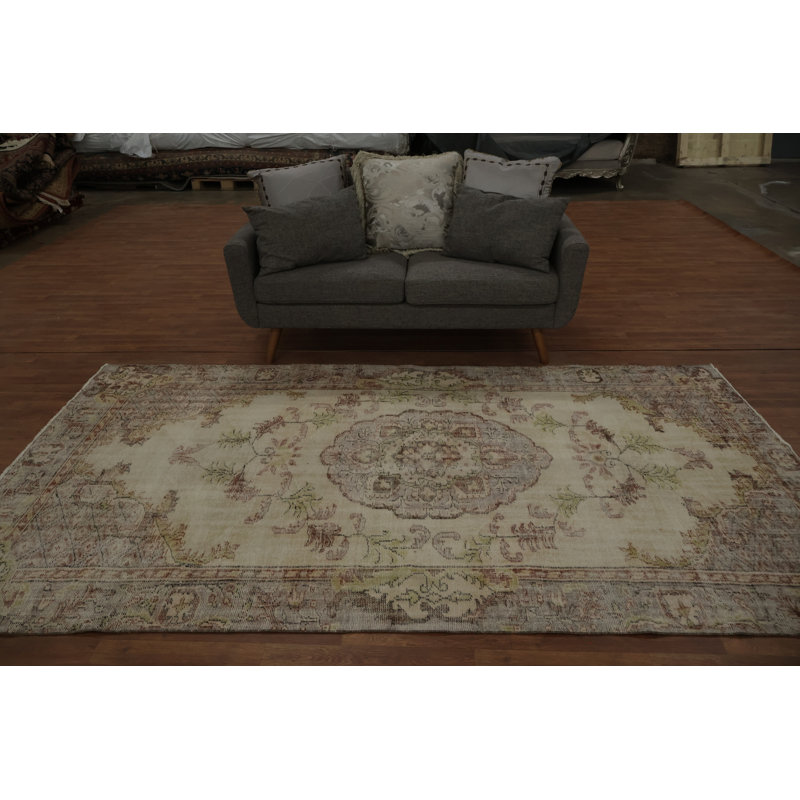Tapis turc délavé exquis 6 x 10