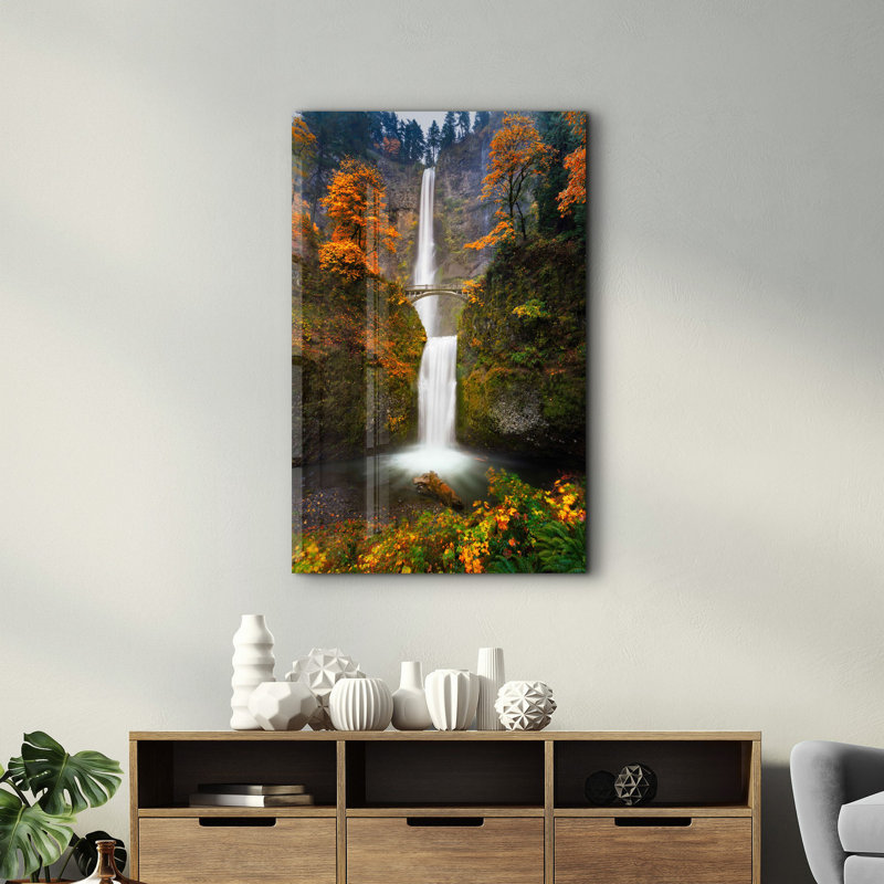 Peinture décorative en verre trempé