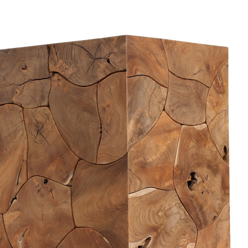 Tomlin Outdoor Teak Coffee Table, Teak Root