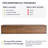 Modern 60" Bathroom Cabinet, Mounted - Brown Ebony Soft Close Drawer Storage Soft-Close Float Mounting