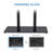 Mount-It Universal Tabletop TV Stand and AV Media Fixed Desktop Mount Fits 32" - 55" LCD/LED/Plasma