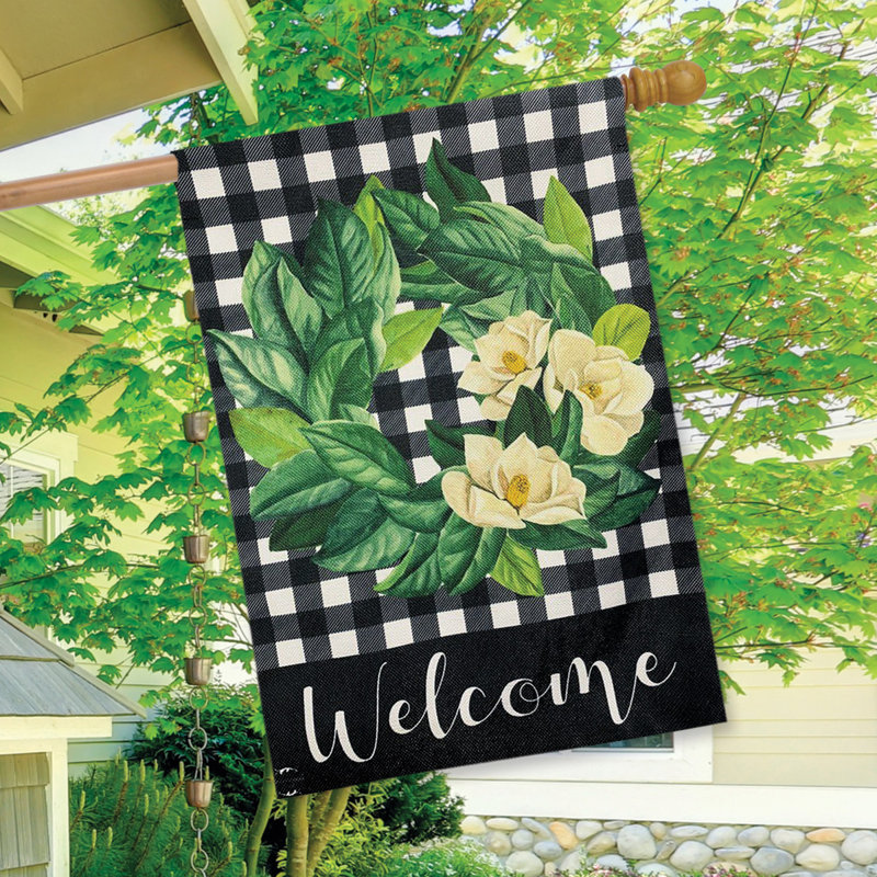 Drapeau de maison Magnolia