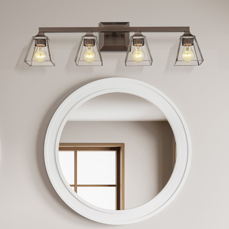 Larocca 4 - Light Dimmable Vanity Light, Oil Rubbed Bronze
