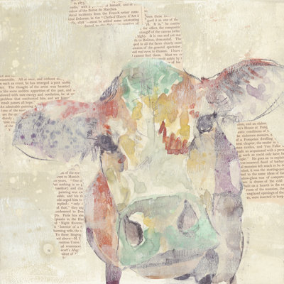 " Farm Collage IV " by Jennifer Goldberger Painting Print